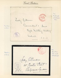 GB 1930s-80s Royal Household mail collection ROYALTY: 1930s to 1980s ...