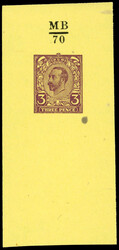 GB 1911-12 Hentschel small format 3d essay in purple 1911-12 ...