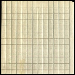 GB 1911-12 ½d green and 1d pale carmine, complete panes of 120 SG ...