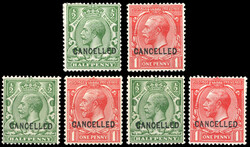 GB 1912-1951 KGV-KGVI mint collection on stock cards and pages. ...
