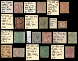 GB Queen Victoria unused accumulation An unused miscellany with ...