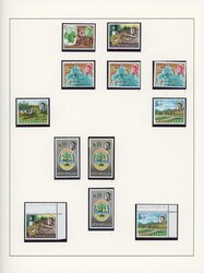 BIOT 1968-75 collection mint 1968-75 mint collection with 1968 ...