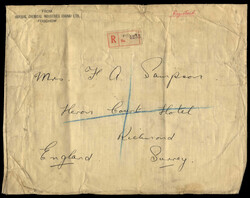 China small group of WW2 airmails from Kunming to England Group of ...