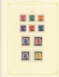 Libya Cyrenaica 1951 surcharge and postage due sets unused LIBYA: ...