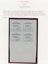 Long Island SG 32 block of 4 unused 1916 2½d black on thin wove, ...