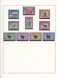 Bahawalpur 1933-49 collection mint1933-49 mint collection including ...