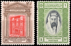 Transjordan small mint collection 1927-43 mint collection including ...