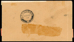 Zanzibar SG D3, 19 1933 incoming cover Postage Dues. 1933 incoming ...