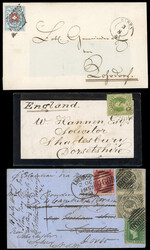 Postal History Eclectic accumulation of mainly classic postal ...