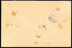 Batum SG 19, 20b 1920 registered cover to Switzerland 1920 ...