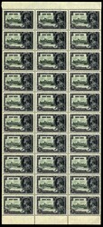 Hong Kong SG 134 1935 Jubilee 5c block of 30 mint1935 Silver Jubilee ...