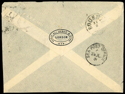 Iran; India used in Persia and incoming mail 1912 envelope to ...