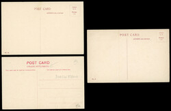 Labuan group of three unused picture postcards Group of three divided ...