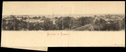 Singapore 1900 ultra-wide postcard unused 1900 ‘Panorama of ...