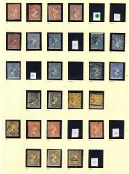 Falkland Islands SG 15-38 1891-1902 set collection used 1891-1902 ...