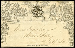 2865090: Great Britain Mulready and Caricature