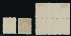 1911] スタンプレス POSTAGE PAID 収納印（赤） 1942-04-22 Malacca-