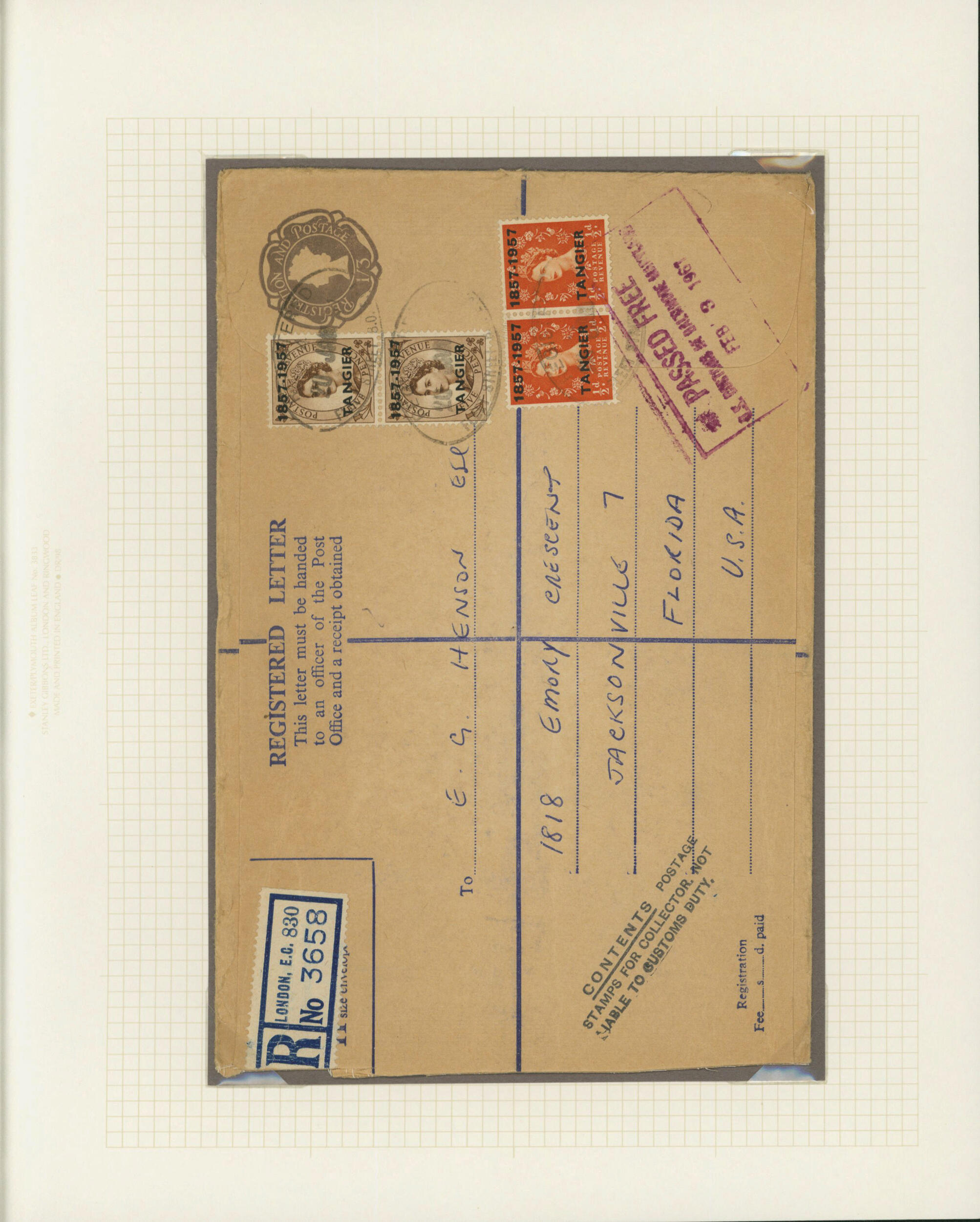 Image 5 for lot number 1145 for Stampedia 36. Auktion