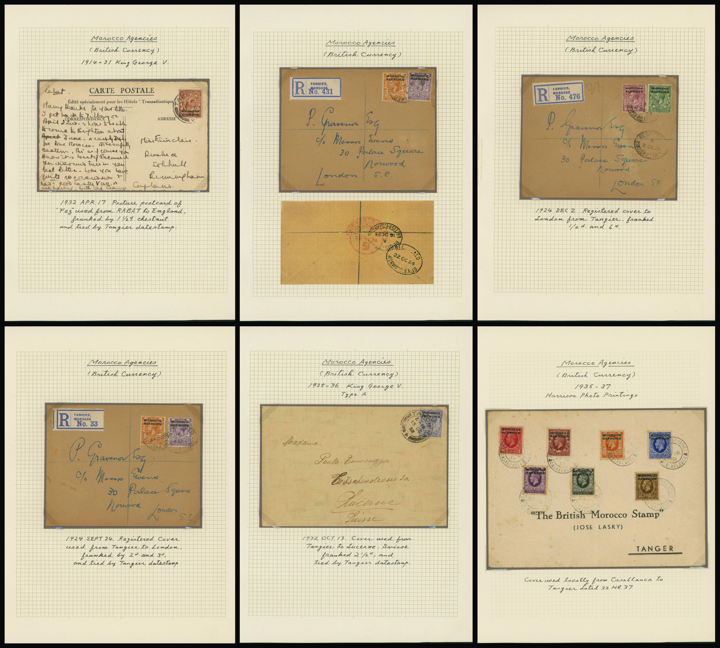 英国 British Post offices in Morocco, British currency ...