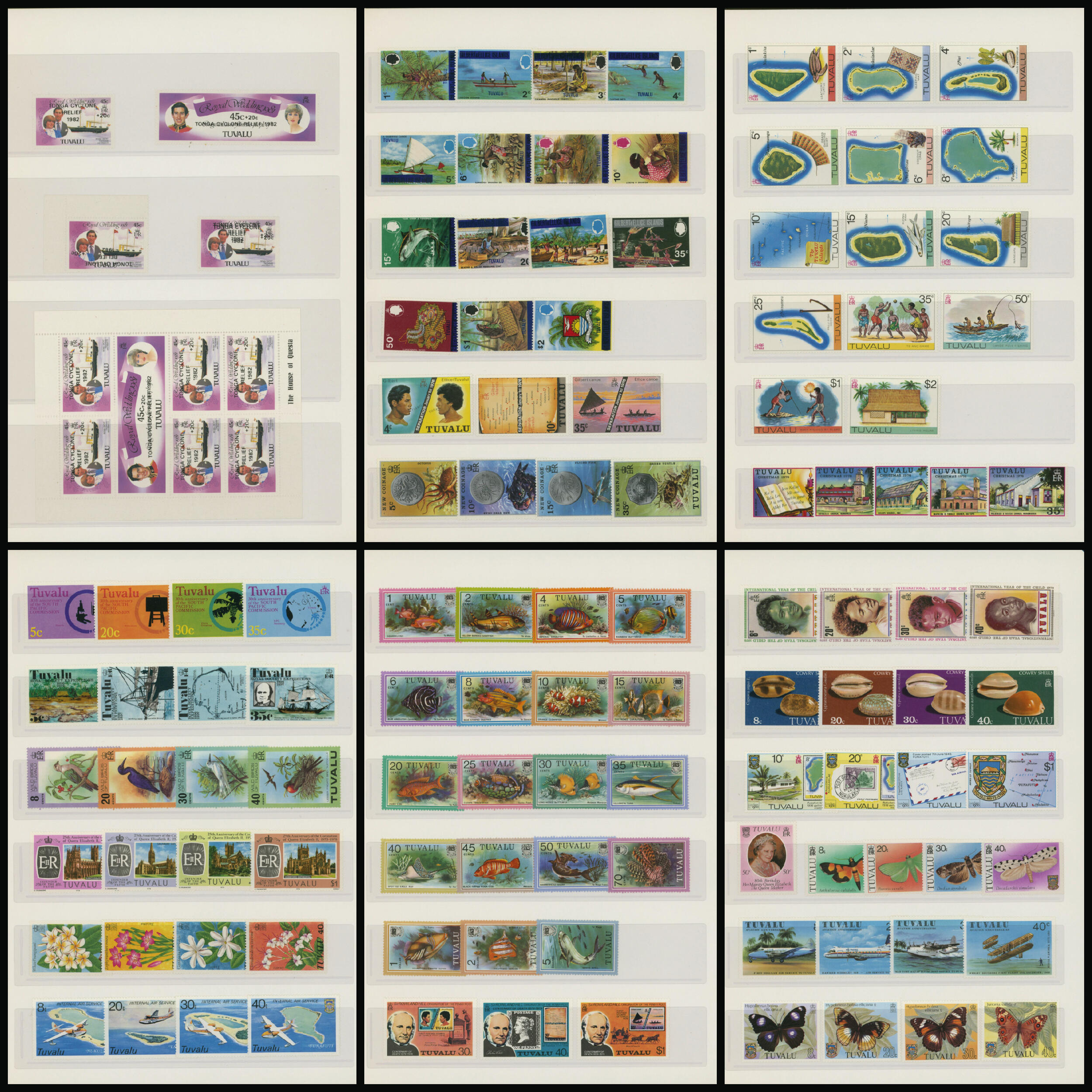 ツバル 1976年〜1980年代 20リーフ ...