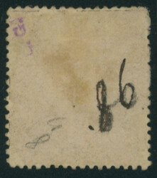 洋桜20銭紫カナ ホ 済 日付印 NAGASAKI1874 Cherry Blossom ...