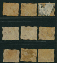 英国 1870 0.5p 切手9枚 1,4,5,8,10,12,13,15,19,版 未使用 ...