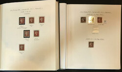 英国 1841 1d Penny Red pl.12-177 Plymouth Album ...