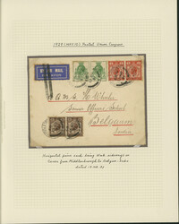 英国 1929 UPU 低額切手のみ カバー8通  UK 1929 UPU , 8 ...