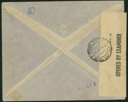 英国 Middle East Forces / Italian Colonies 1942-43 MEF overprint 1c ...