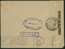 英国 Middle East Forces / Italian Colonies 1942-43 MEF overprint 1d ...