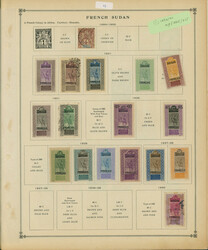 仏領アフリカ 81リーフ 済 カタログ価:220,000円 Fr. ...