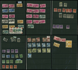航空切手 済 ストックブック１冊 6ページ ...