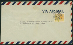 改訂加刷35c/20Ｂ円 単貼り 欧文櫛型印 1961-11-08 ...