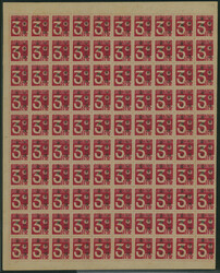 台湾 1946 “中華民国台湾省”加刷 3銭 未使用 ...