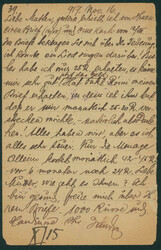 ロシア 捕虜郵便はがき 1917-11-16 ハンガリー宛て ...