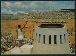 東京五輪5円 単貼り 櫛型印 昭和39 10 25 ...