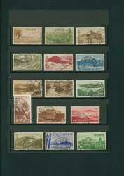 1次国立（戦後）25種241枚及び田型2組 初期使用含む ...