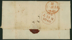 英国 1840 Penny Black 5版 マージン一部タッチ 単貼り ...