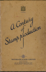 英国 Waterlow & Sons Limited., A century of Stamp Production ...