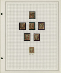 英国 QV 普通切手 17リーフ 済 UK QV Definitives 17 leaves ...