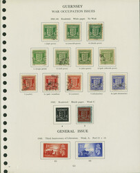 英国 Guernsey 1941-1999 118リーフ 済 Stalnley Gibbons GUERNSEY ...