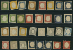 Sardinia およびイタリア王国 切手32枚 主に未使用 ...