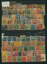 Semi classic period 中米 切手250枚 Mexico, El Salvador, ...