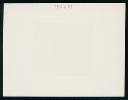 マリ 1966 4fr Artist Sighned Die Proof in black 魚採り 未使用 ...