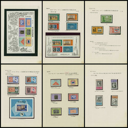 カリブ海地域の切手の切手 主に未使用 82リーフ ...