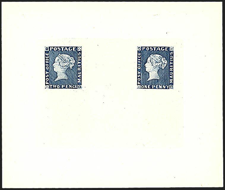 1912 - Post Office - Le rispampe dei due foglietti dal conio ...