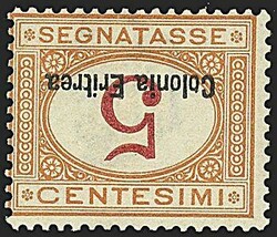 3560: L’Érythrée italienne - Postage due stamps