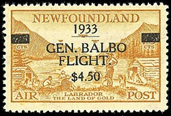 4545: Newfoundland - Airmail stamps
