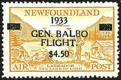 4545: Newfoundland - Airmail stamps