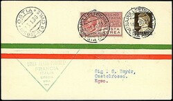 1930 - Napoli - Beyrouth - Tappa da Ostia (18/1/30) a Castelrosso - ...